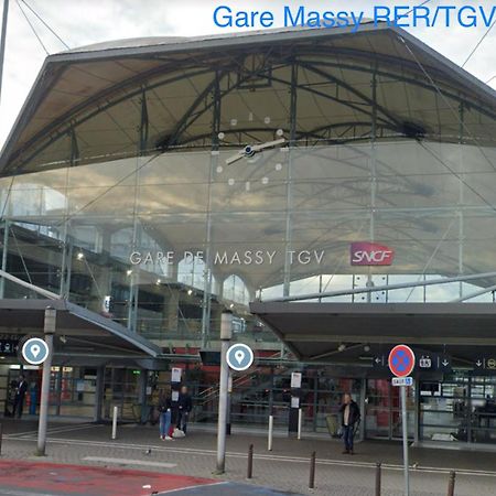 Quietstay 20' Paris, Connected Home Avec Terrasse Massy  Esterno foto