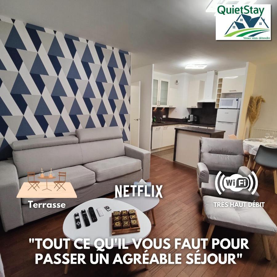 Quietstay 20' Paris, Connected Home Avec Terrasse Massy  Esterno foto